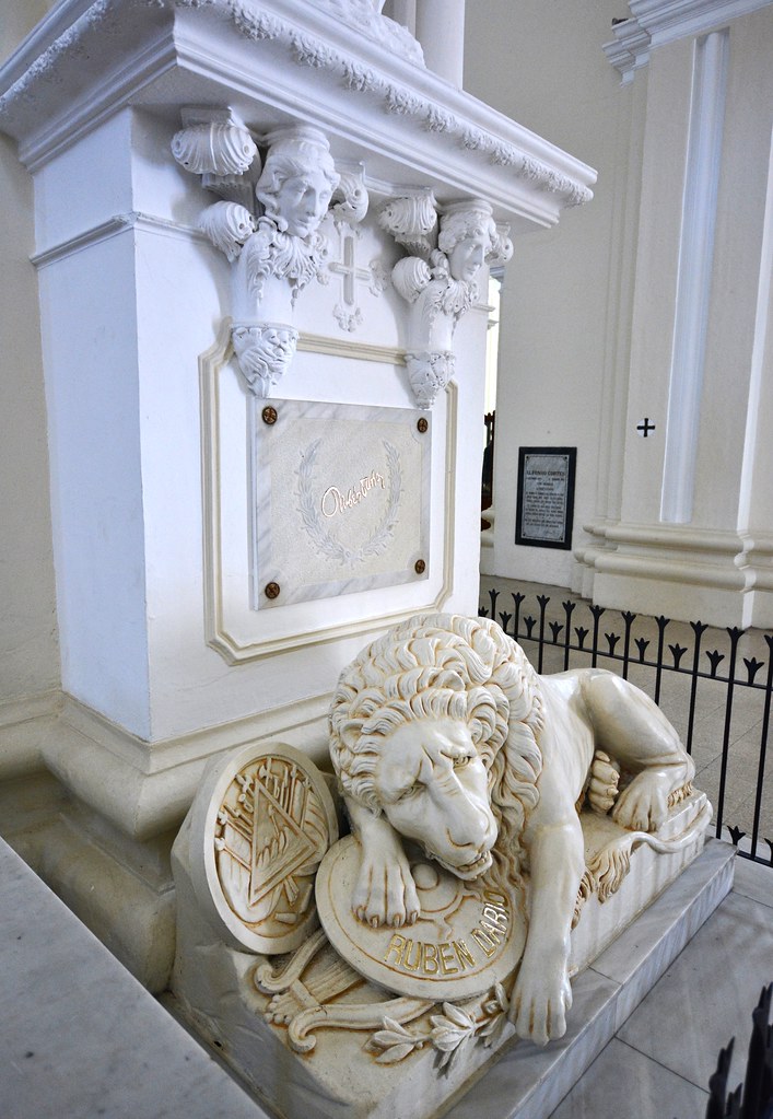 Tumba de Rubén Darío